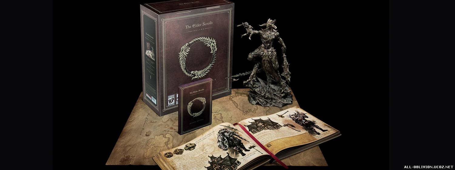 Распаковка Имперского Издания Elder Scrolls Online